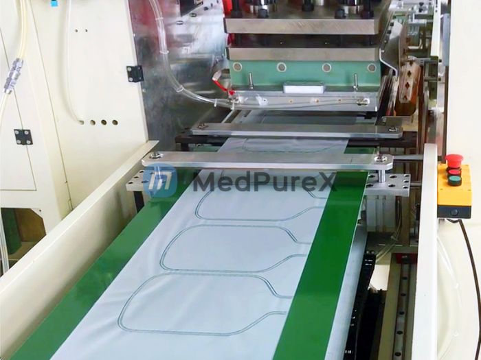 Which medical device products can be produced and manufactured using high-frequency heat sealing machines