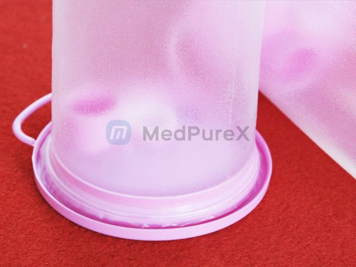 The material of the negative pressure drainage bottle and its heat-sealing machine manufacturing process