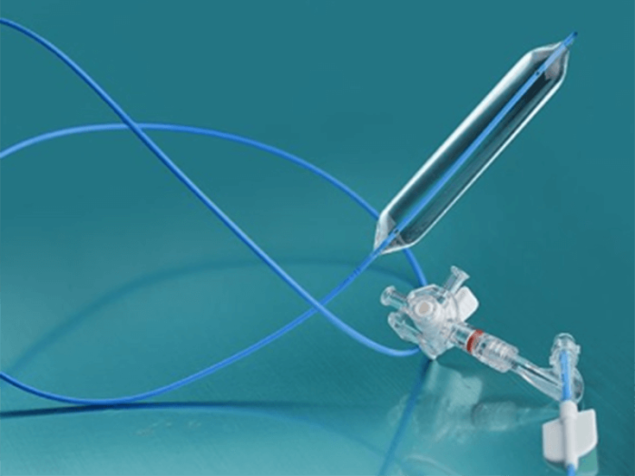 What are the types of PTCA balloon catheters?