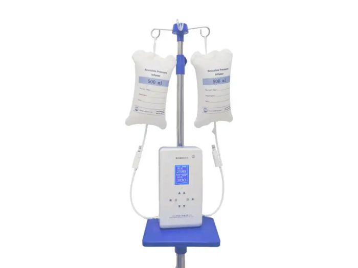 Intelligent application of infusion pressurized bag storage airbags