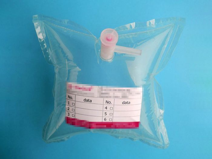 What types of fluorine material gas collection bags are there