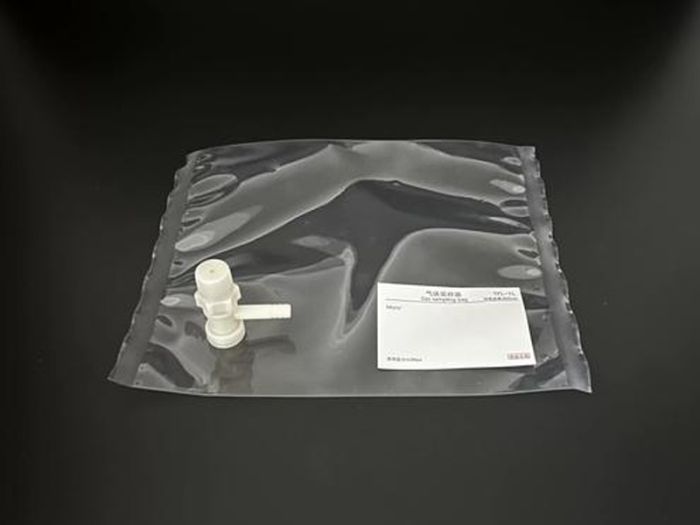 Functional fluorine material gas sampling bag